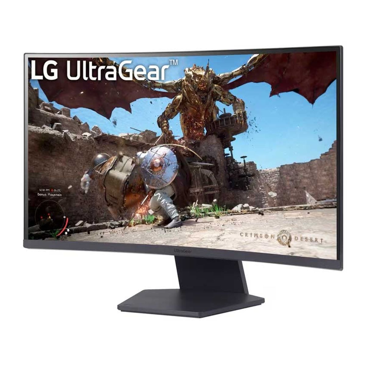 LG - Monitor LG 27GS60QC-B 27 Curvo QHD 180Hz 1ms FreeSync HDR10