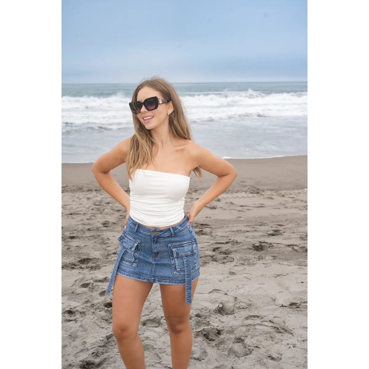 SASSARI - FALDA SHORT NARDA MARCA SASSARI