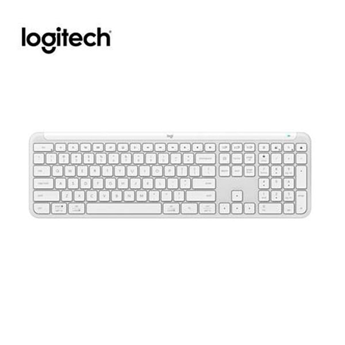 LOGITECH - Teclado Bluetooth Logitech Signature Slim K950 Blanco