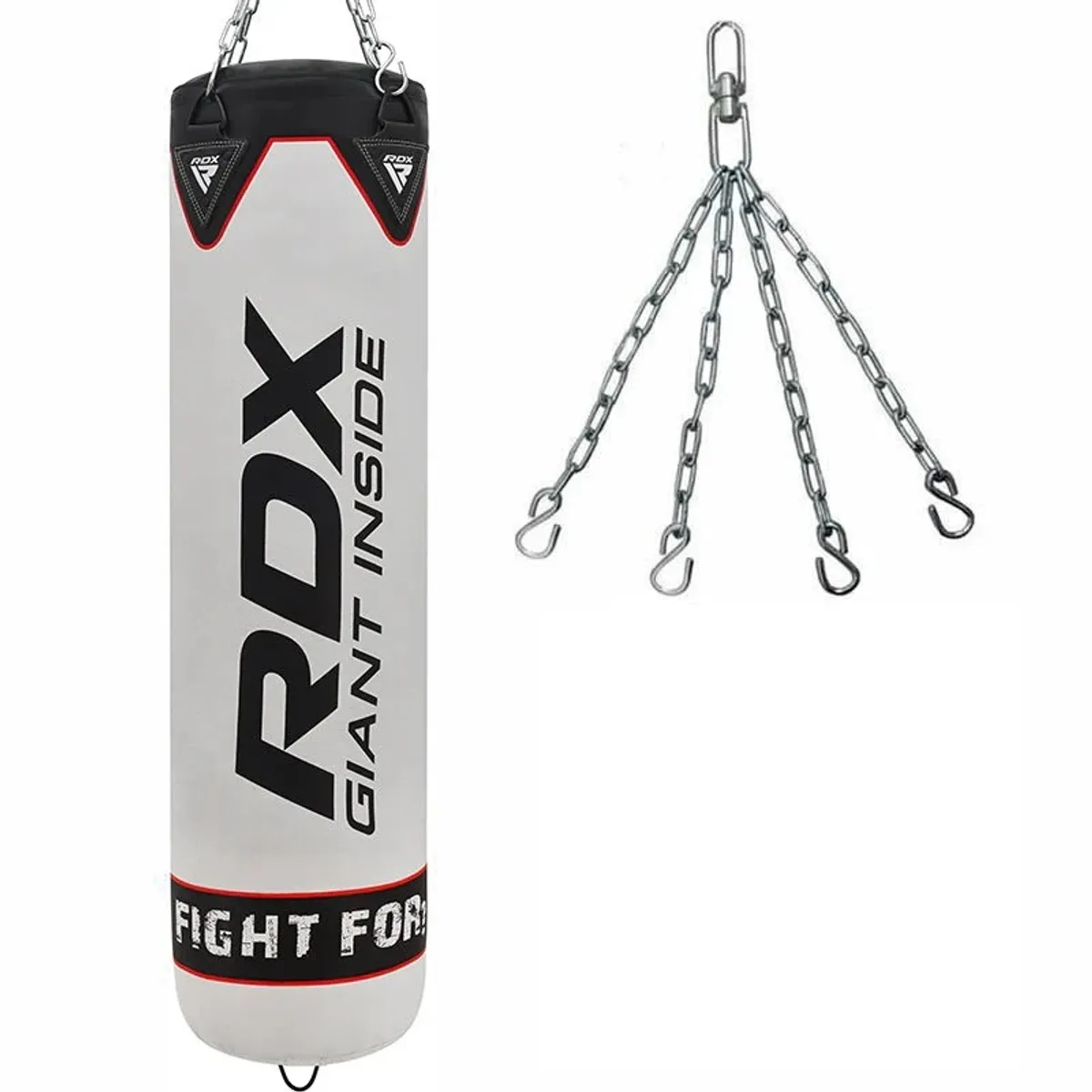 RDX - Saco de Boxeo RDX F1 con colgador - Blanco