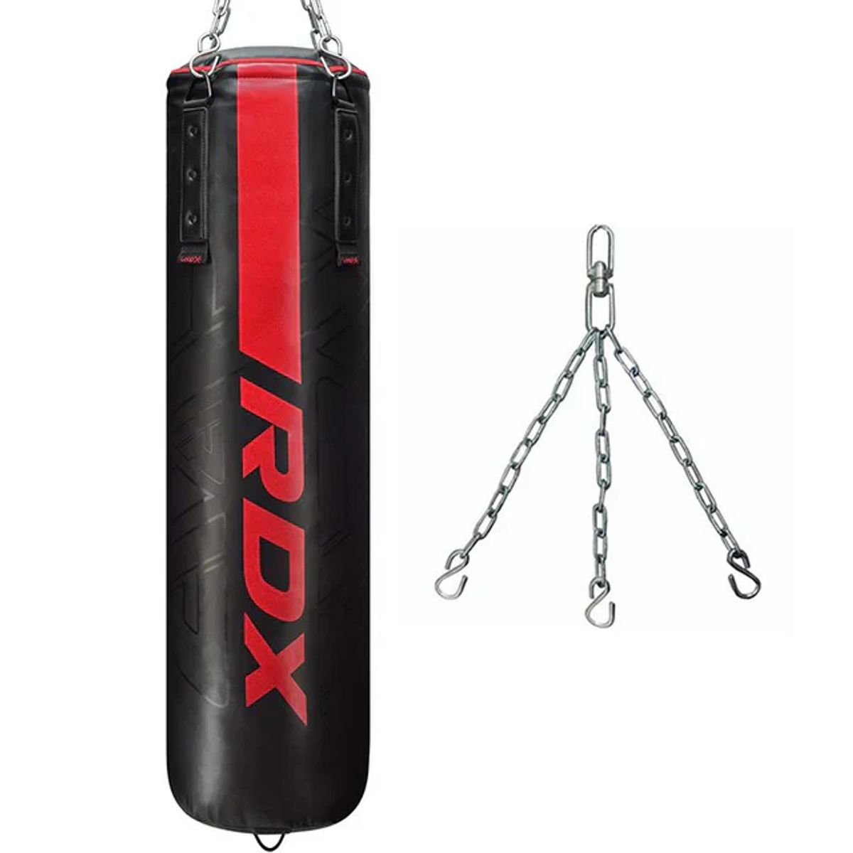 RDX - Saco de Boxeo Kara F6 con Colgador - Rojo