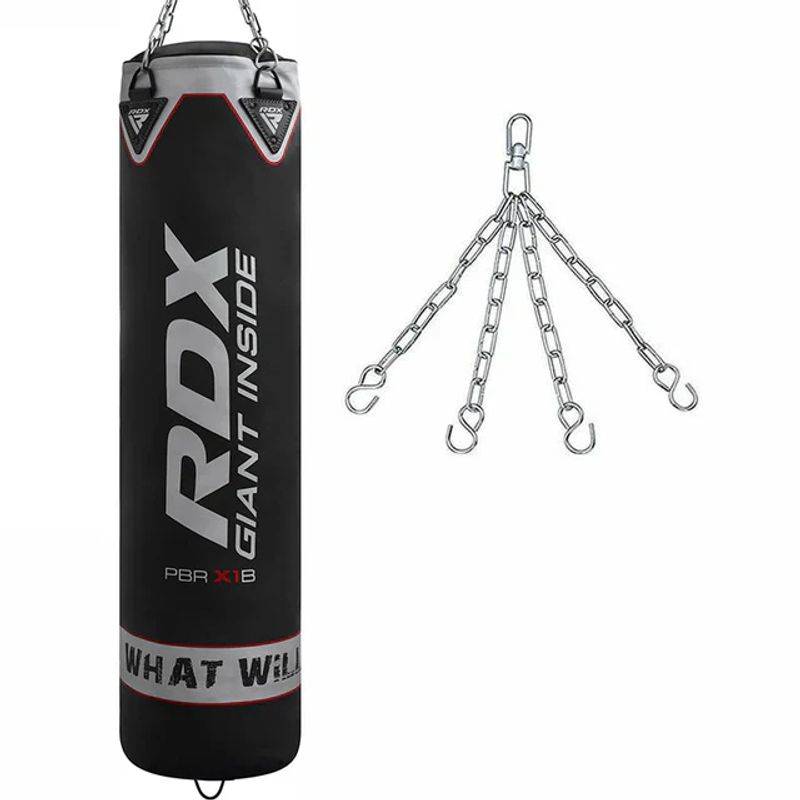 RDX - Saco de Boxeo X1 Sin Relleno - Negro