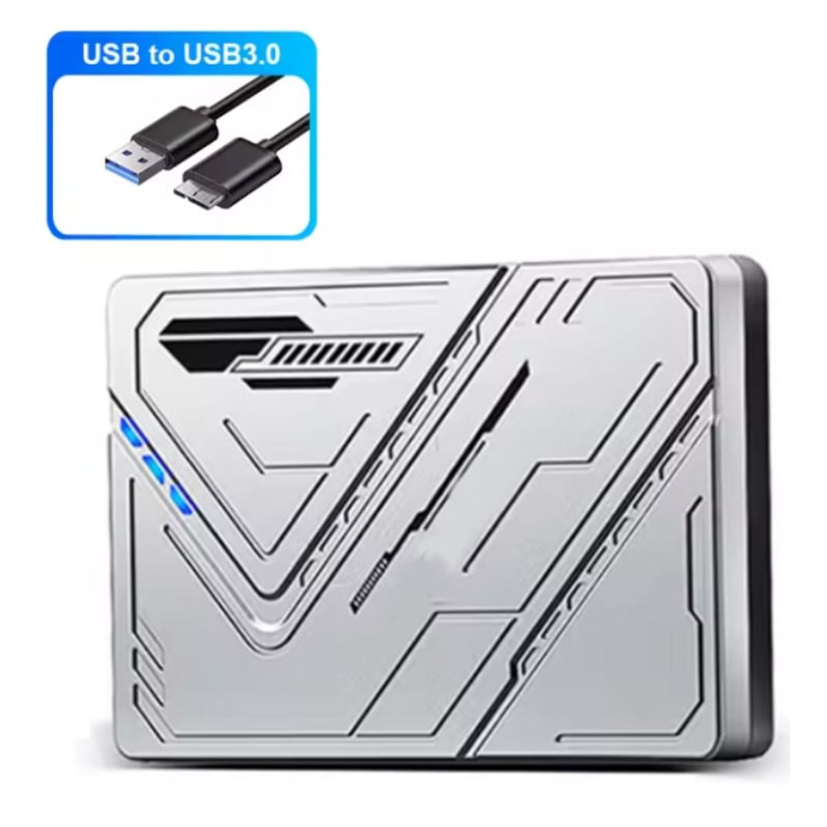 SEISA - Case Externo Para Disco Rigido 2.5 Sata Usb 3.0