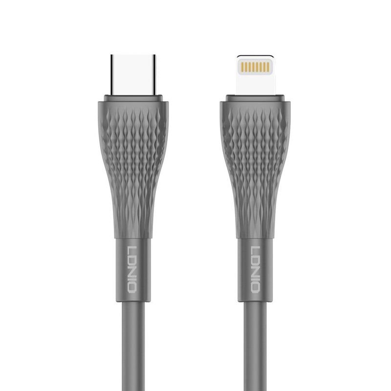 LDNIO - Cable Ldnio LC671i de Carga Rápida Y Data USB-C a Lightning 30w de 1 m