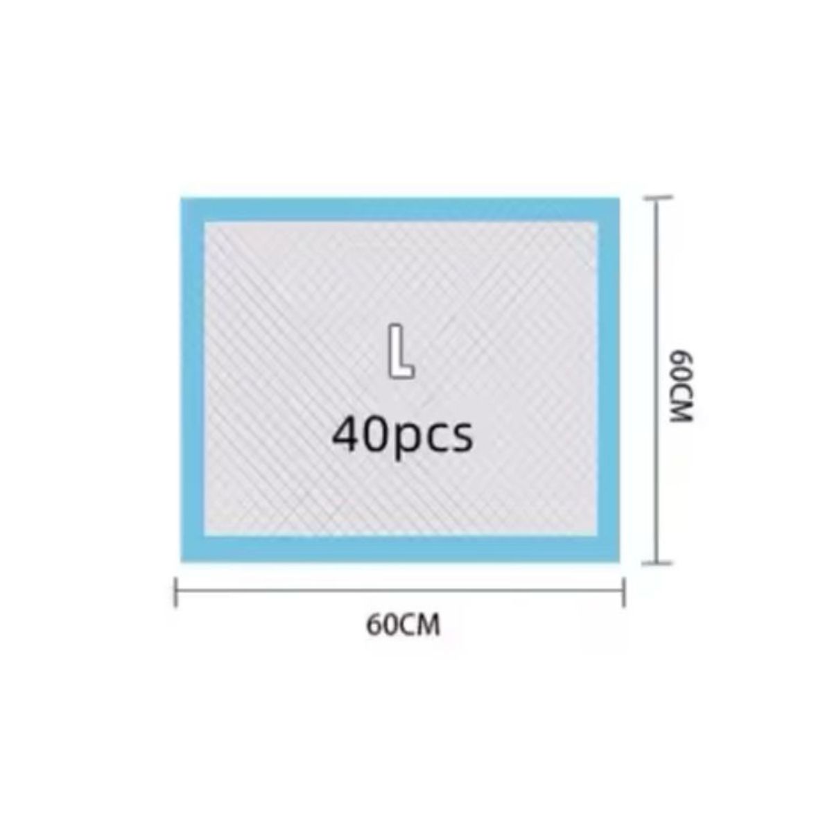 GENERICO - PAÑAL DESCARTABLE DE ENTRENAMIENTO PARA MASCOTA TALLA L