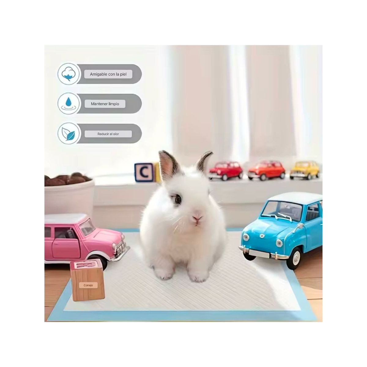 GENERICO - PAÑAL DESCARTABLE DE ENTRENAMIENTO PARA MASCOTA TALLA M