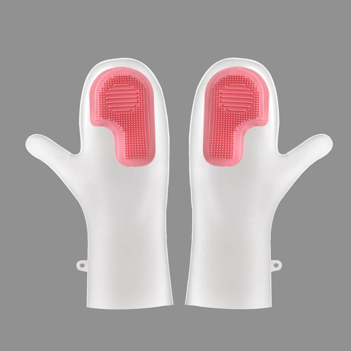 GENERICO - Guantes para Lavar Platos Baños Silicona Multiusos X10 PARES