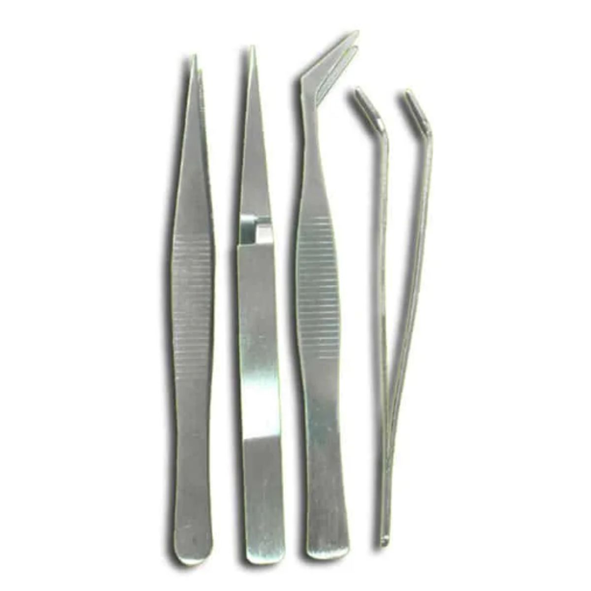 OPALUX - Set de 4 Pinzas para Electrónica OP-TW4P OPALUX