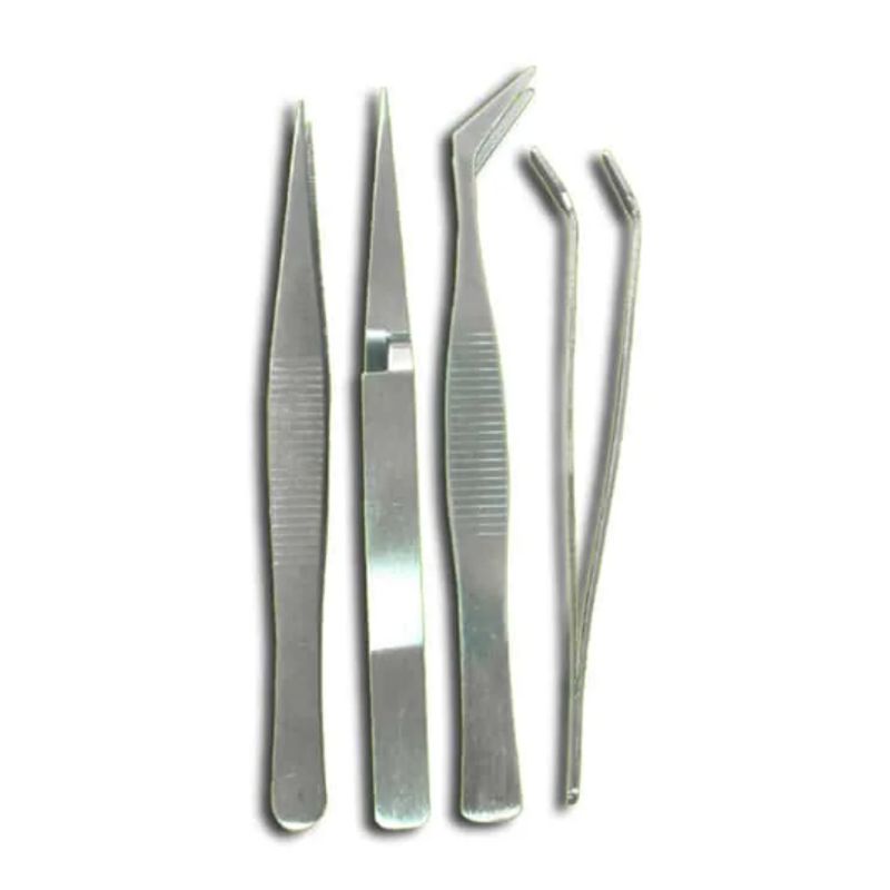 OPALUX - Set de 4 Pinzas para Electrónica OP-TW4P OPALUX