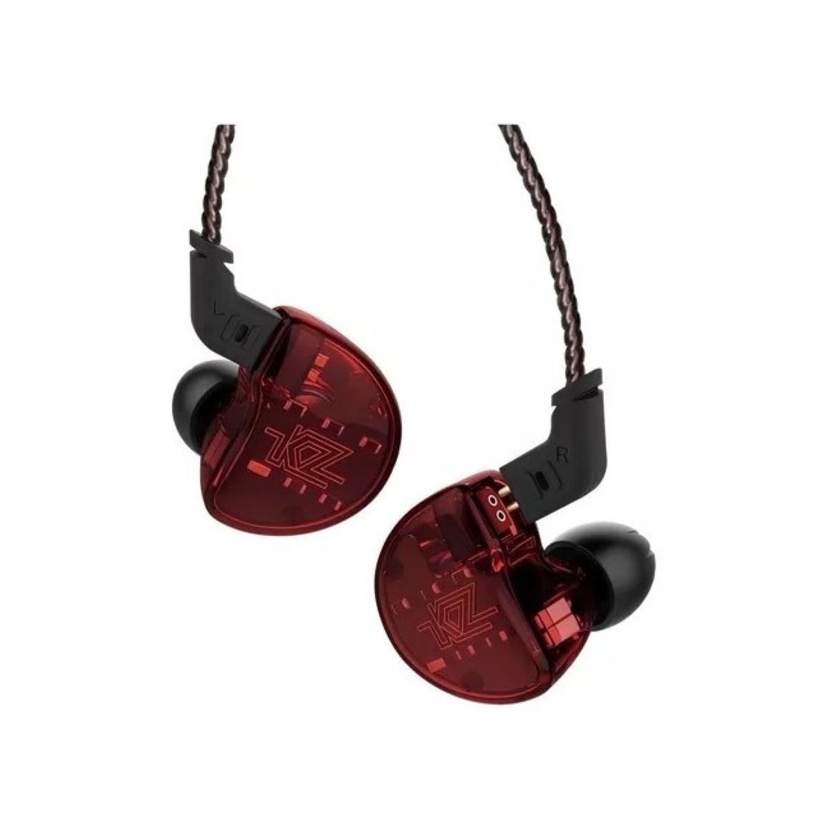 KZ - Audifono Kz ZS10 HiFi 4BA 1DD -Rojo
