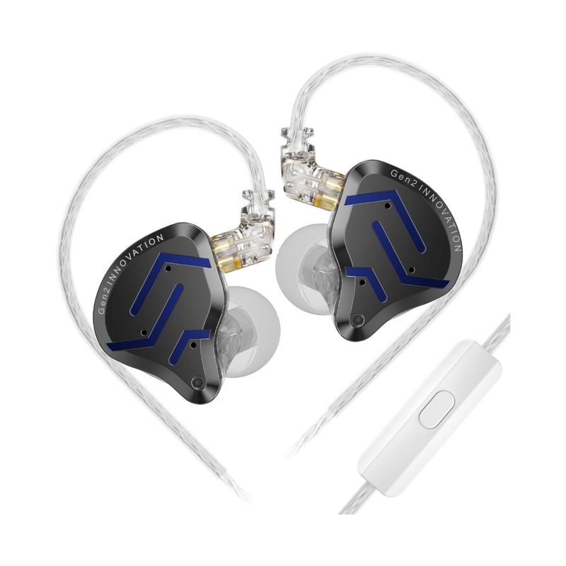 KZ - Audifono Kz ZSN Pro 2 HiFi 1BA 1DD - Azul