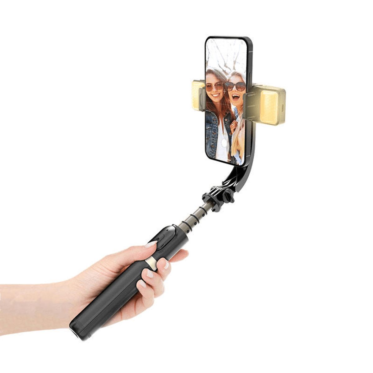 KREED - Gimbal 3 en 1 Trípode, selfie stick, Estabilizador 1 eje para celular