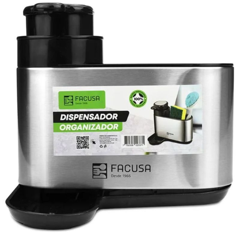 FACUSA - DispensadorOrganizador pLavadero Acero Inox