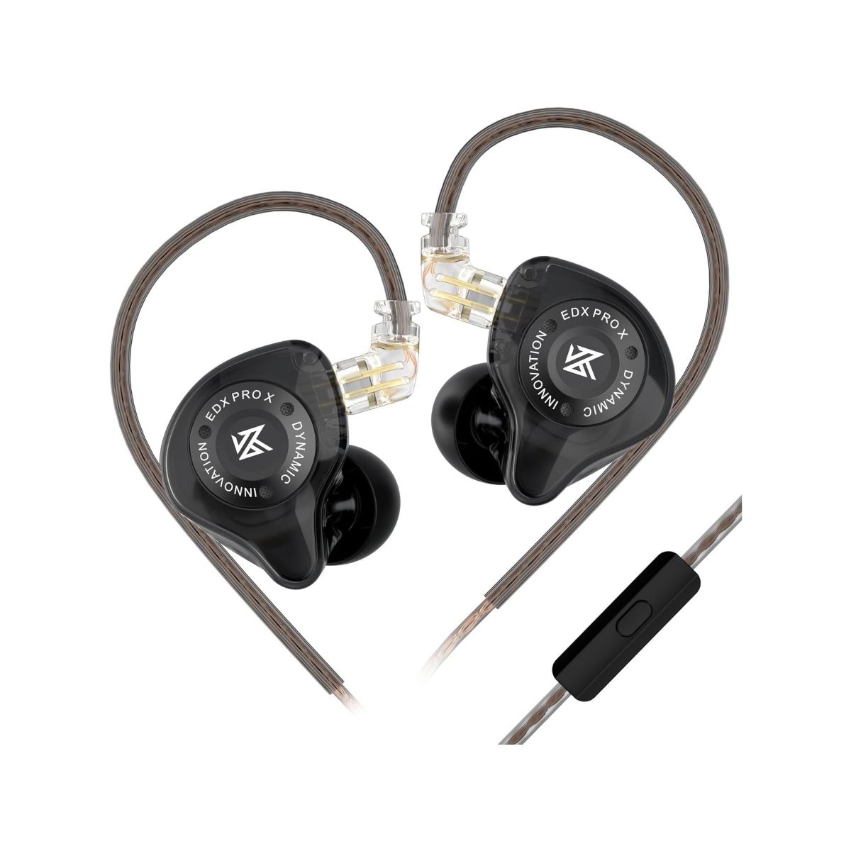 KZ - Audifono Kz Edx Pro X con Microfono - Negro
