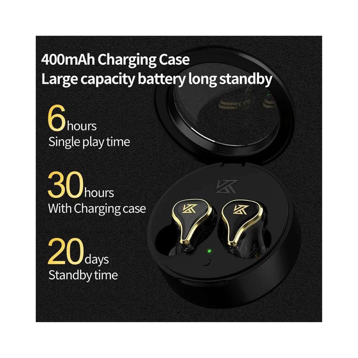 KZ - Audifono KZ SK10 PRO TWS Bluetooth 5.2