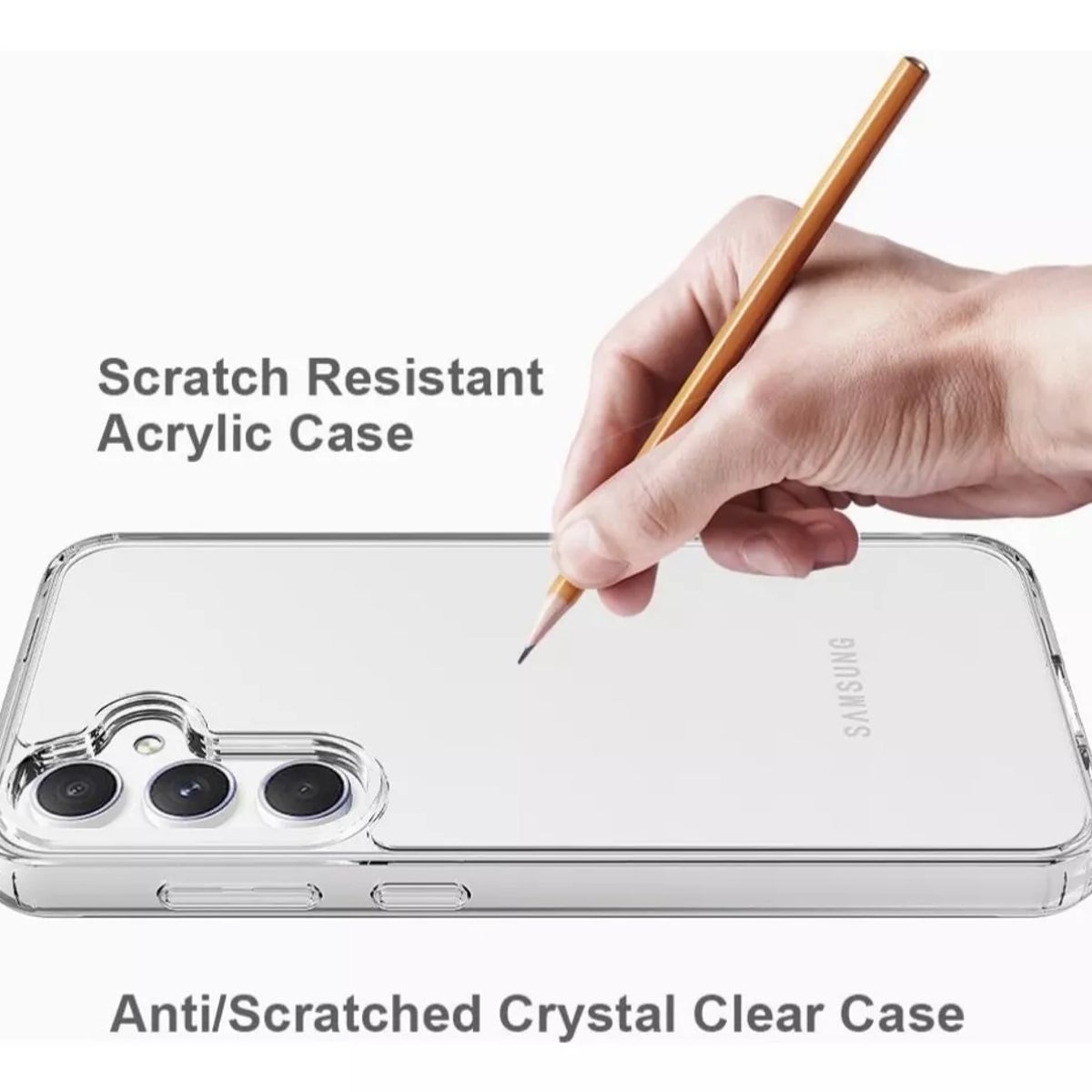 GENERICO - Space Case Transparente Samsung A15 Funda Para celular