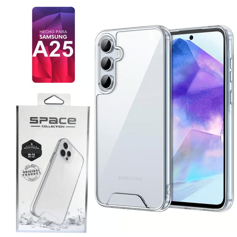 GENERICO - Case Space Para Samsung A25 Transparente