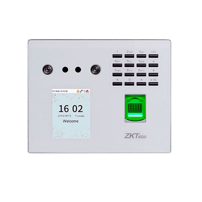 ZKTECO - TERMINAL CONTROL ASISTENCIA ZKTECO LUZ 3K HUELLAS LAN PN MB560-VLID