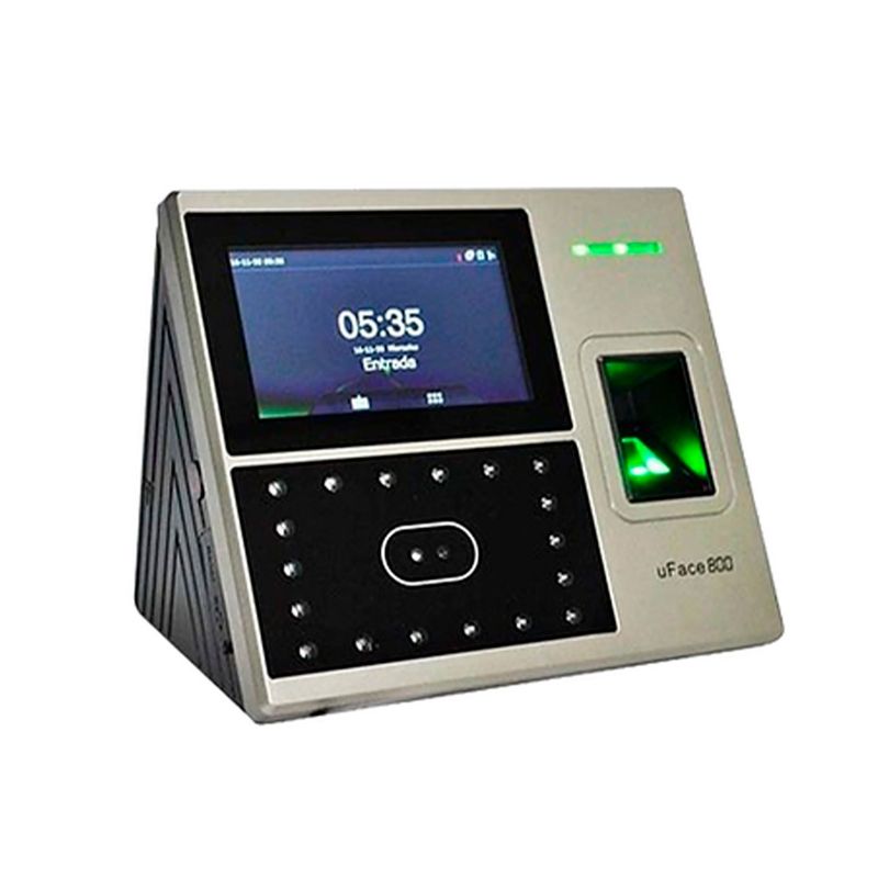 ZKTECO - TERMINAL DE ASISTENCIA ZKTECO 4K HUELLAS ADMS PN UFACE-800 PLUS - ID