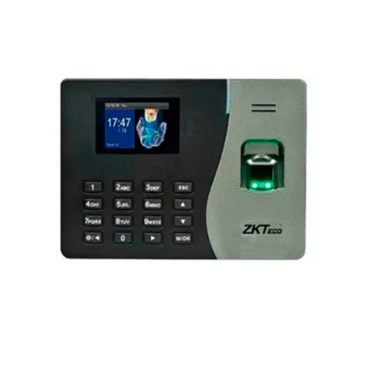 ZKTECO - CONTROL DE ASISTENCIA ZKTECO 3K HUELLAS BIOTIME NEGRO  PN K14 PRO