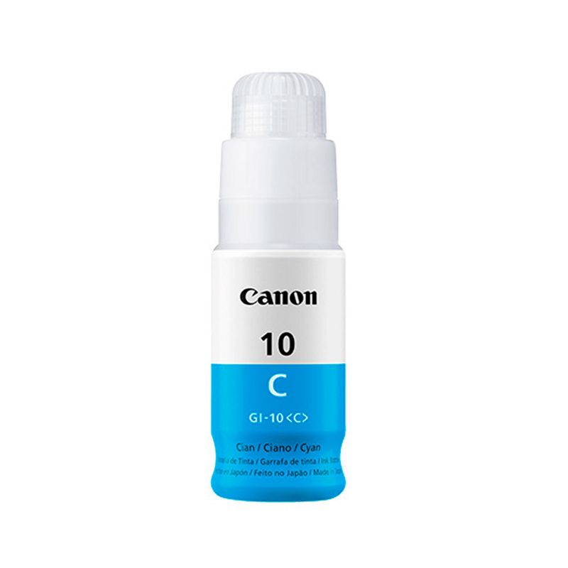 CANON - TINTA CANON GI-10C COLOR CYAN 70ML  PN 3391C001AB