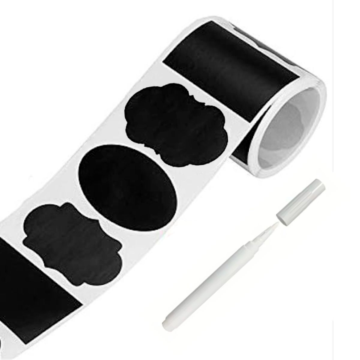 INSPIRA - Rollo de Etiquetas Stickers Autoadhesivas Diseños variados