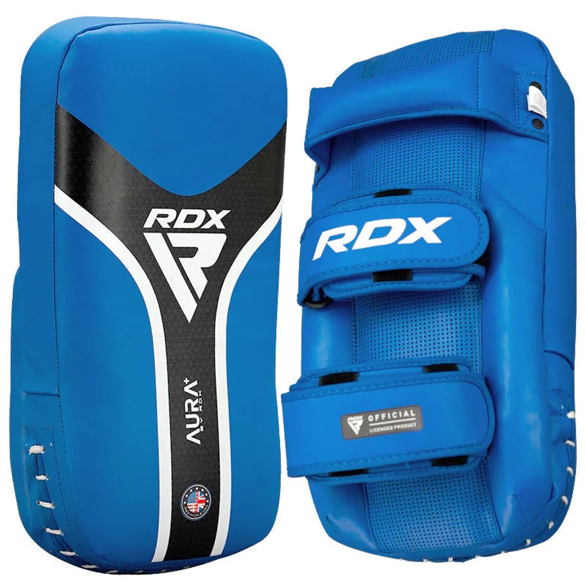 RDX - Kicking Pad o Pao para Muay Thai Aura Plus T17 - Azul