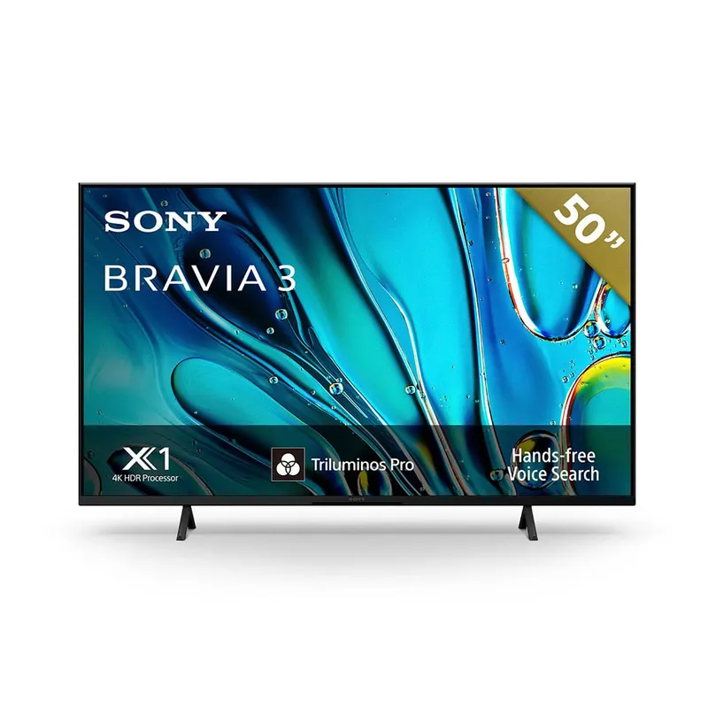 SONY - Sony Televisor K-50S30 Bravia 3 Google TV 4K Ultra HD y HDR