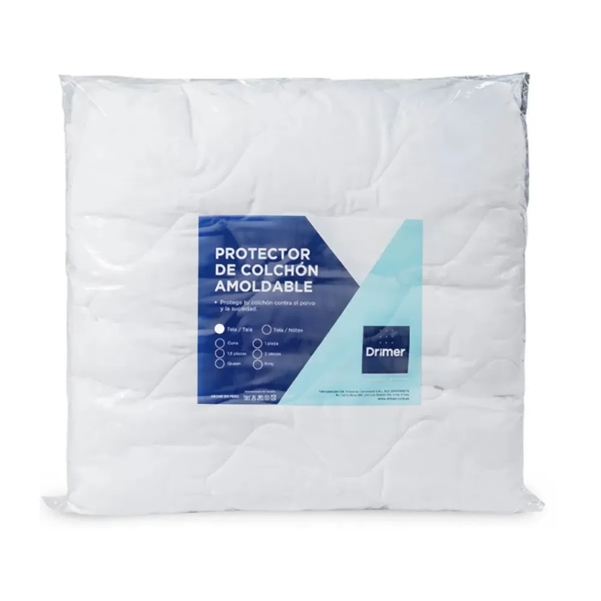 DRIMER - Protector de Colchón Amoldable T/T Queen