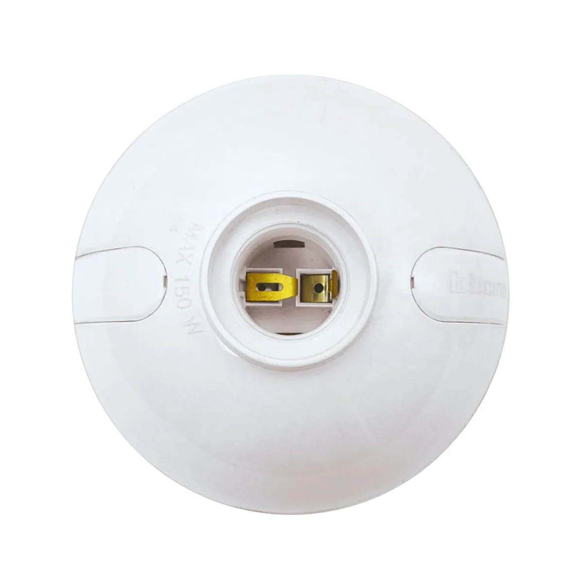 GENERICO - socket OVAL rosca E-27 color Blanco TL01004 P21B Wall Bticino