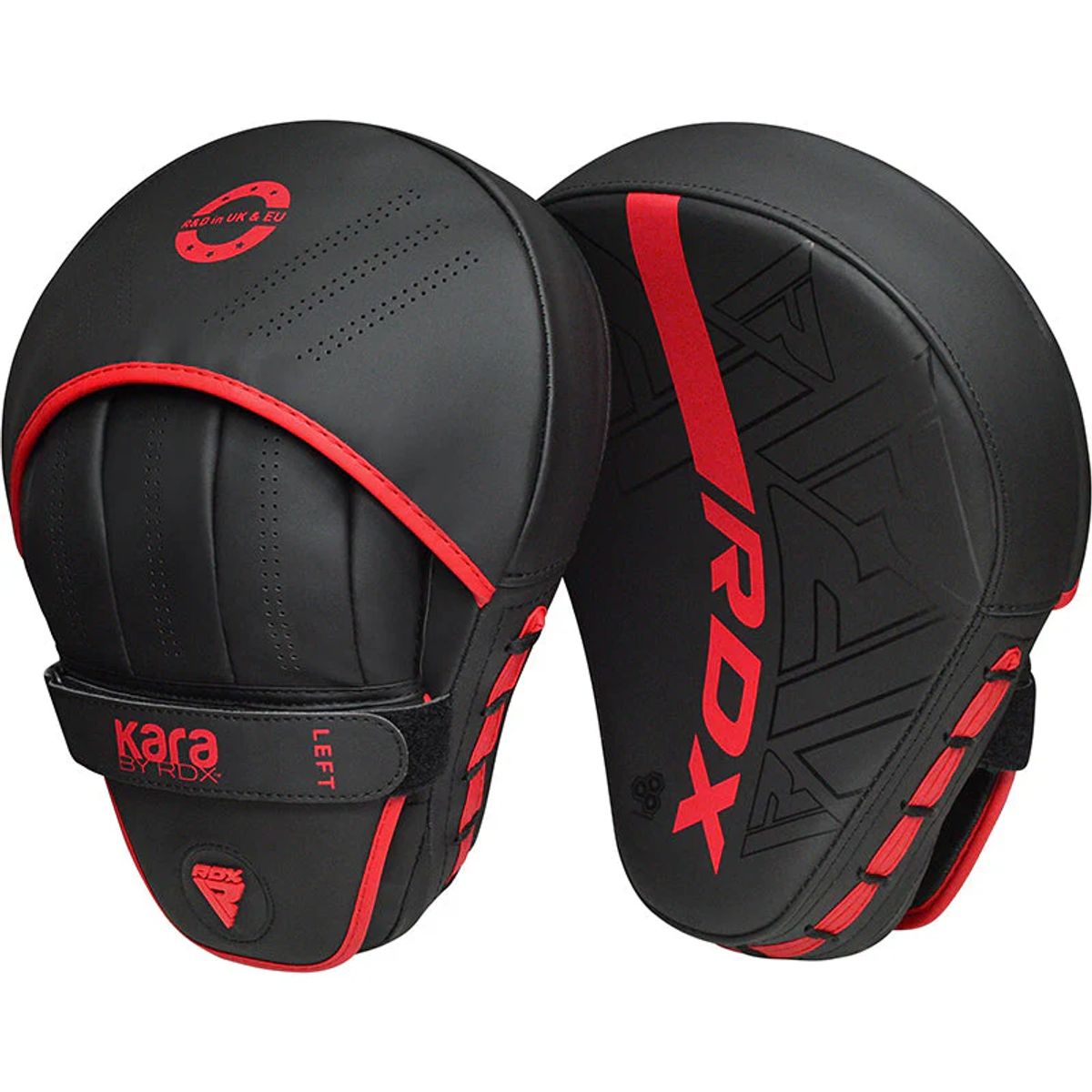 RDX - Manoplas o Guantaletas de Boxeo X Kara F6 - Rojo
