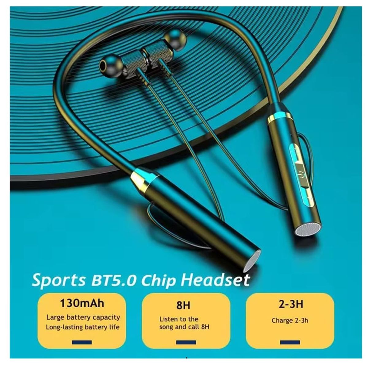 GENERICO - Auriculares inalámbricos Deportivo G - 01 rojo