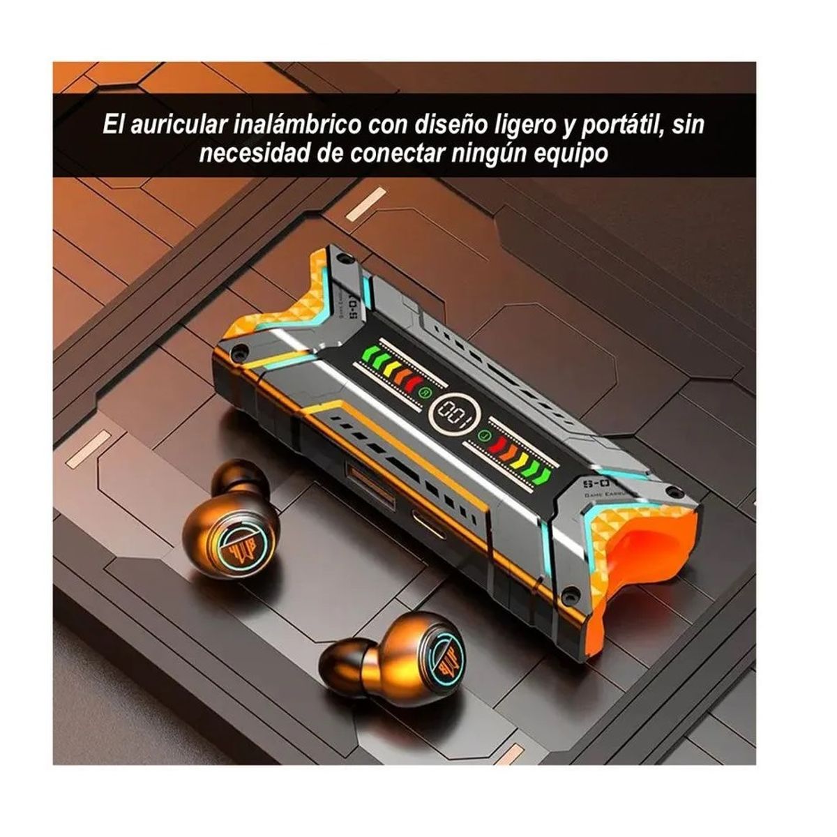 GENERICO - Audífonos bluetooth M48 gris