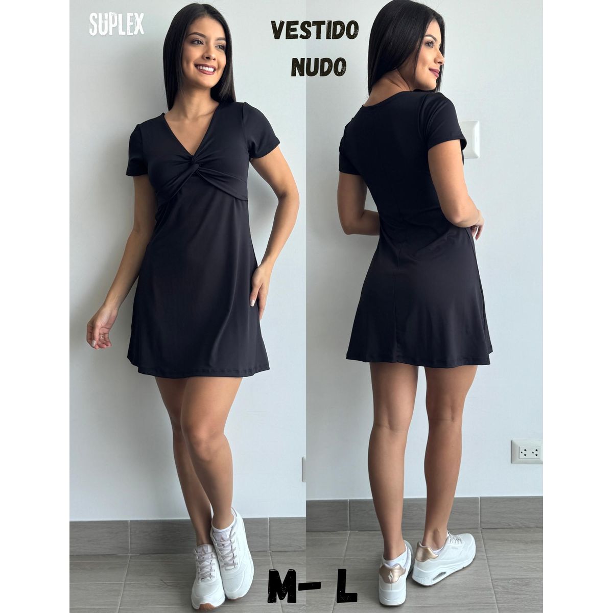 GENERICO - VESTIDO NUDO SUPLEX DAMA