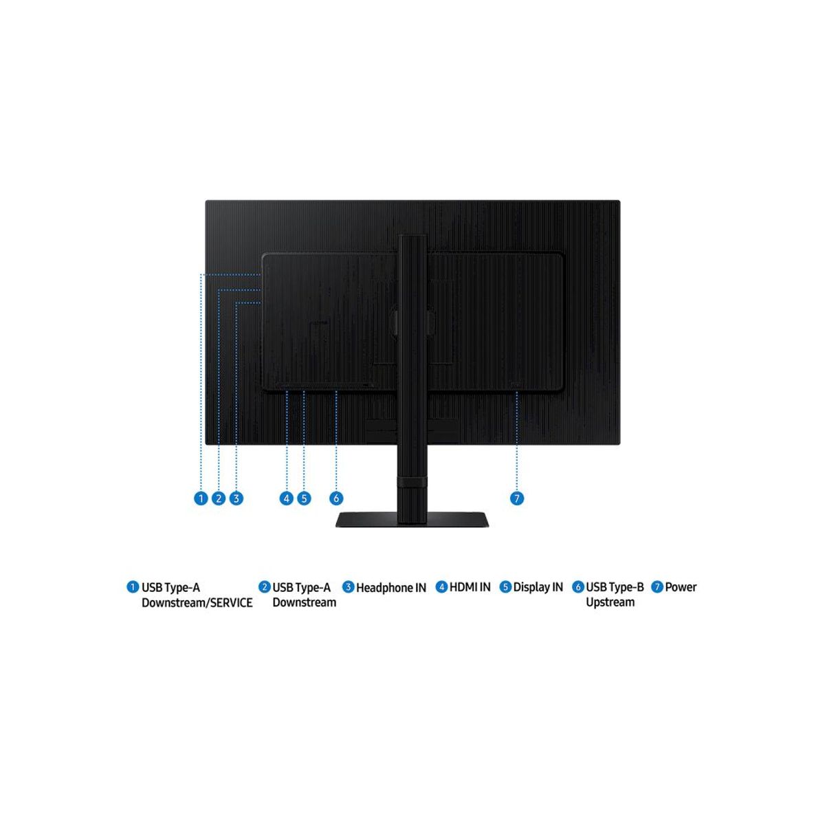 SAMSUNG - Monitor Samsung S27D600 27 2K QHD 100Hz 5ms PIVOTE DP HDMI