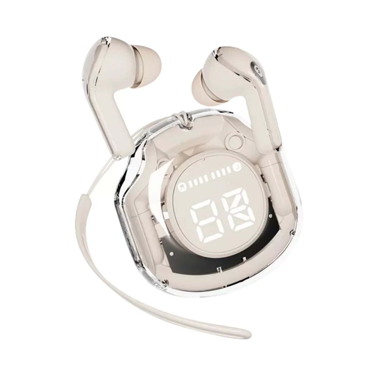 GENERICO - Audífonos bluetooth air 39 macaron blanco