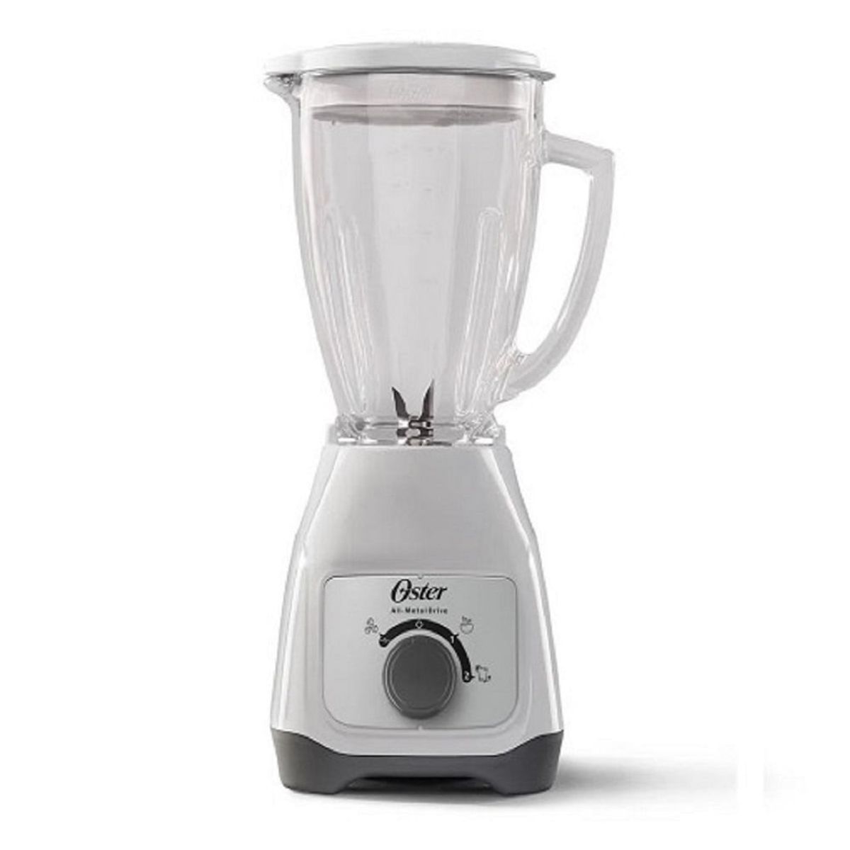 OSTER - Licuadora Oster con vaso de vidrio y control de perilla BLSTKAGWRD