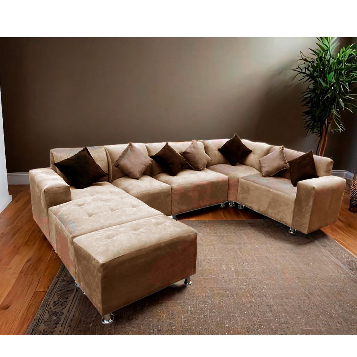 GENERICO - SOFA SECCIONAL MODELO CHARLESTONE