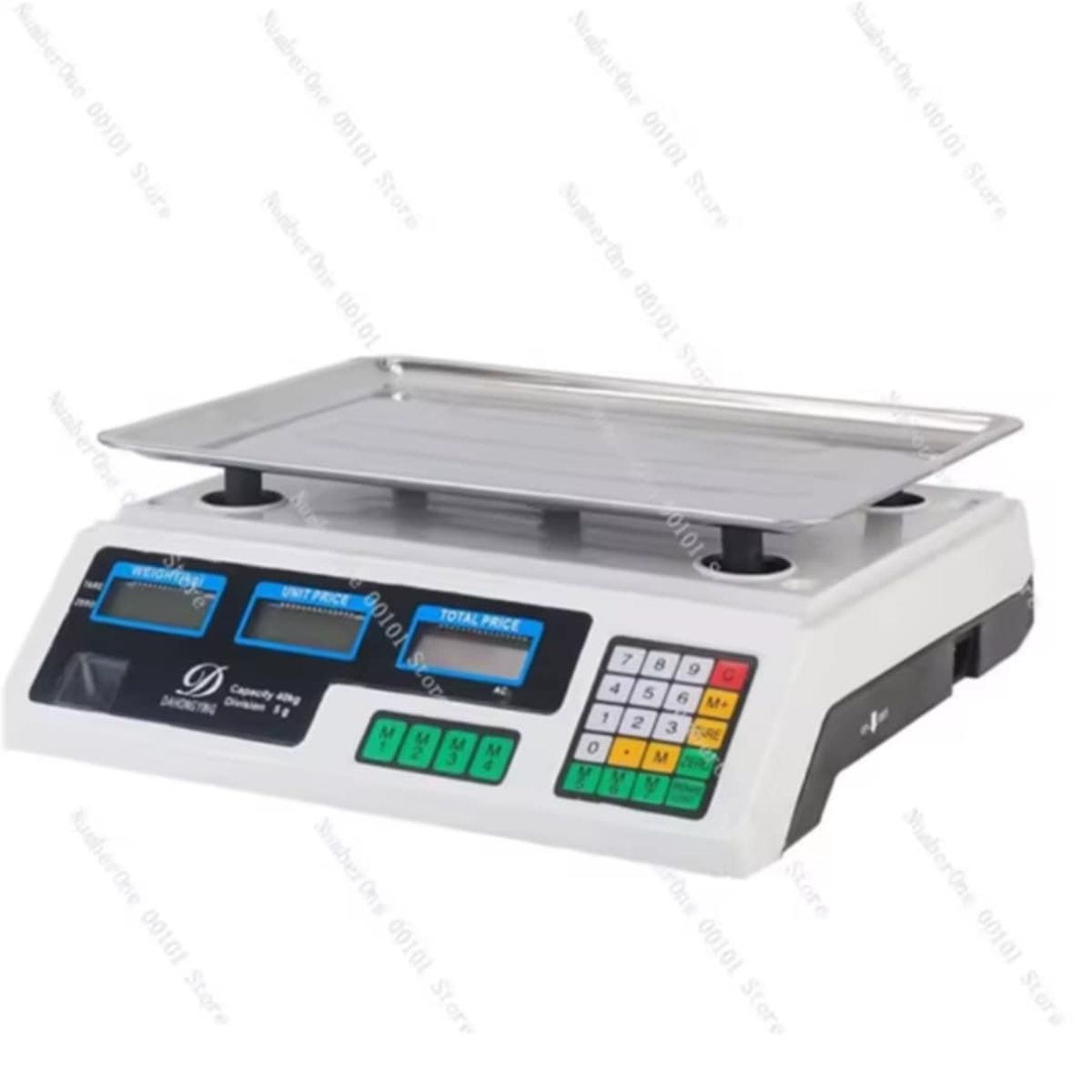 GENERICO - Balanza Comercial Electronica Digital de 40kg Bascula Bodega Negocio