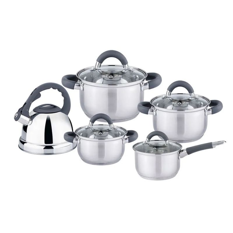 FACUSA - Set Minerva X 10Pz(Cace16-Olla 18/22/24 T/V-Tetera2.5) - 10286424