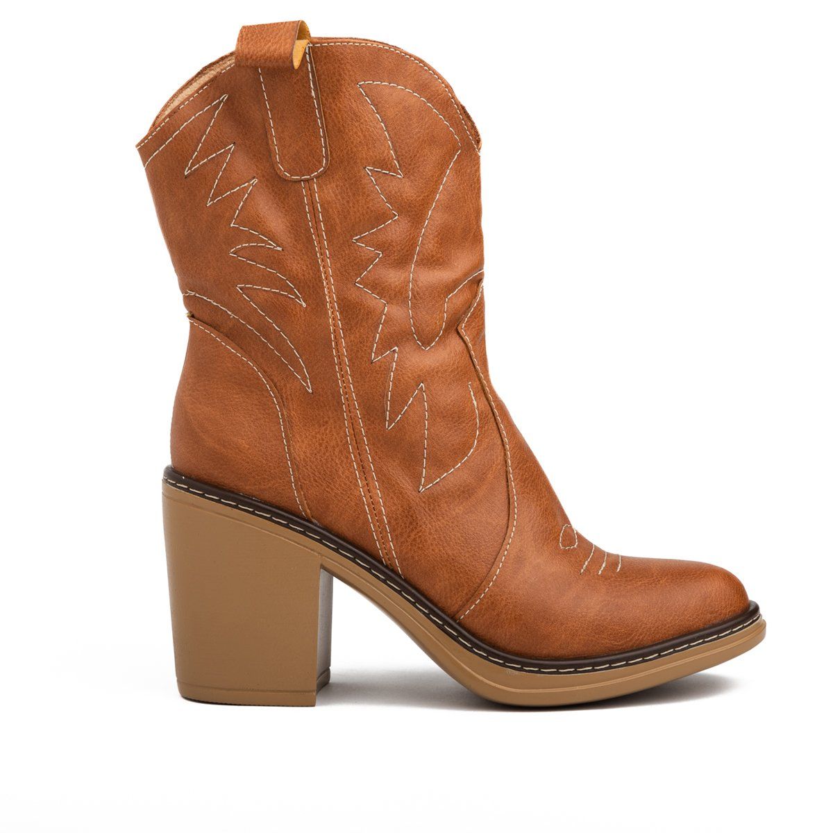 NEBULA - Botas Vaqueras - Nébula - Camel