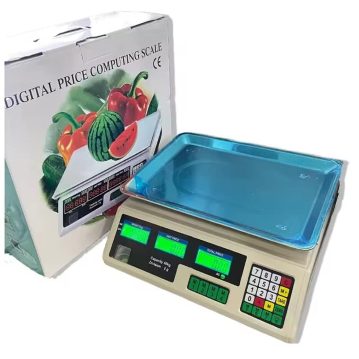 GENERICO - Balanza Digital Electronica Bascula de 40kg Comercial de Negocios