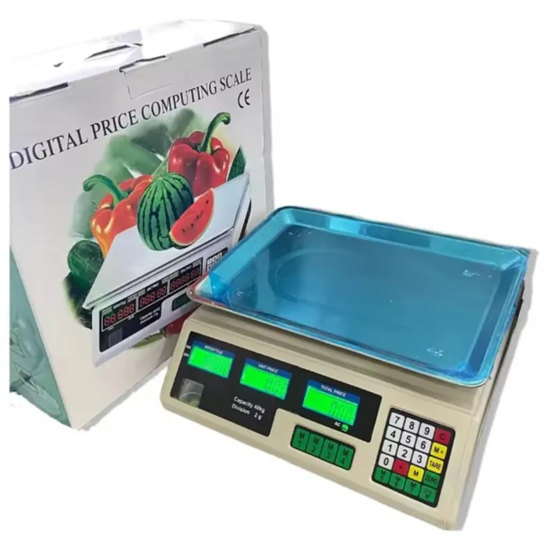 GENERICO - Balanza Digital Electronica Bascula de 40kg Comercial de Negocios