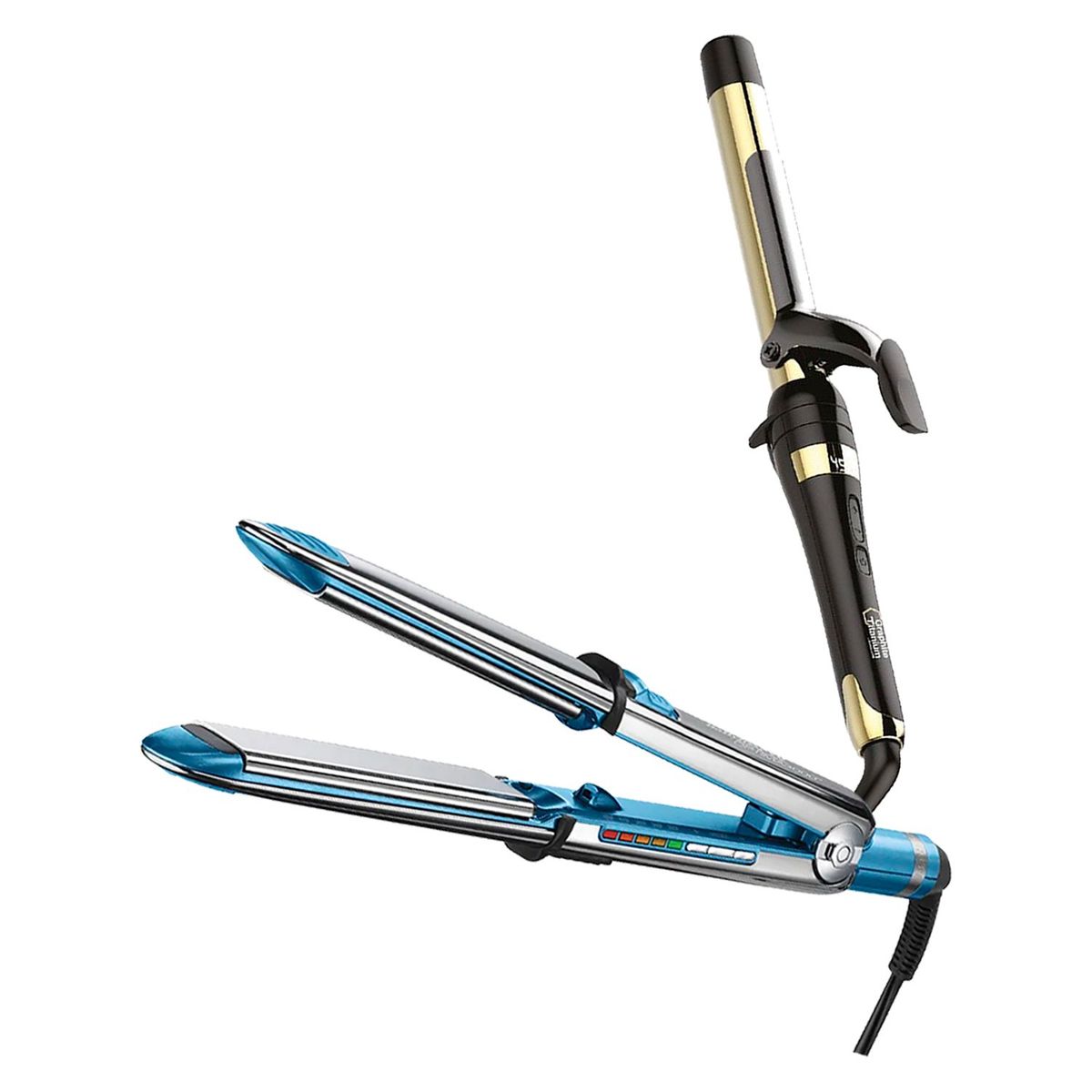 BABYLISS PRO - Combo BabylissPRO Alisadora BNT3000TPE y Rizador BGT100PE 25mm