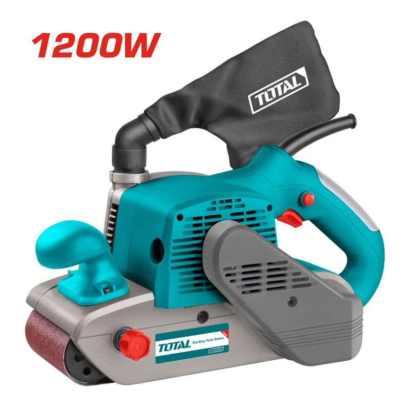 TOTAL TOOLS - LIJADORA DE BANDA ELECTRICA  1200W