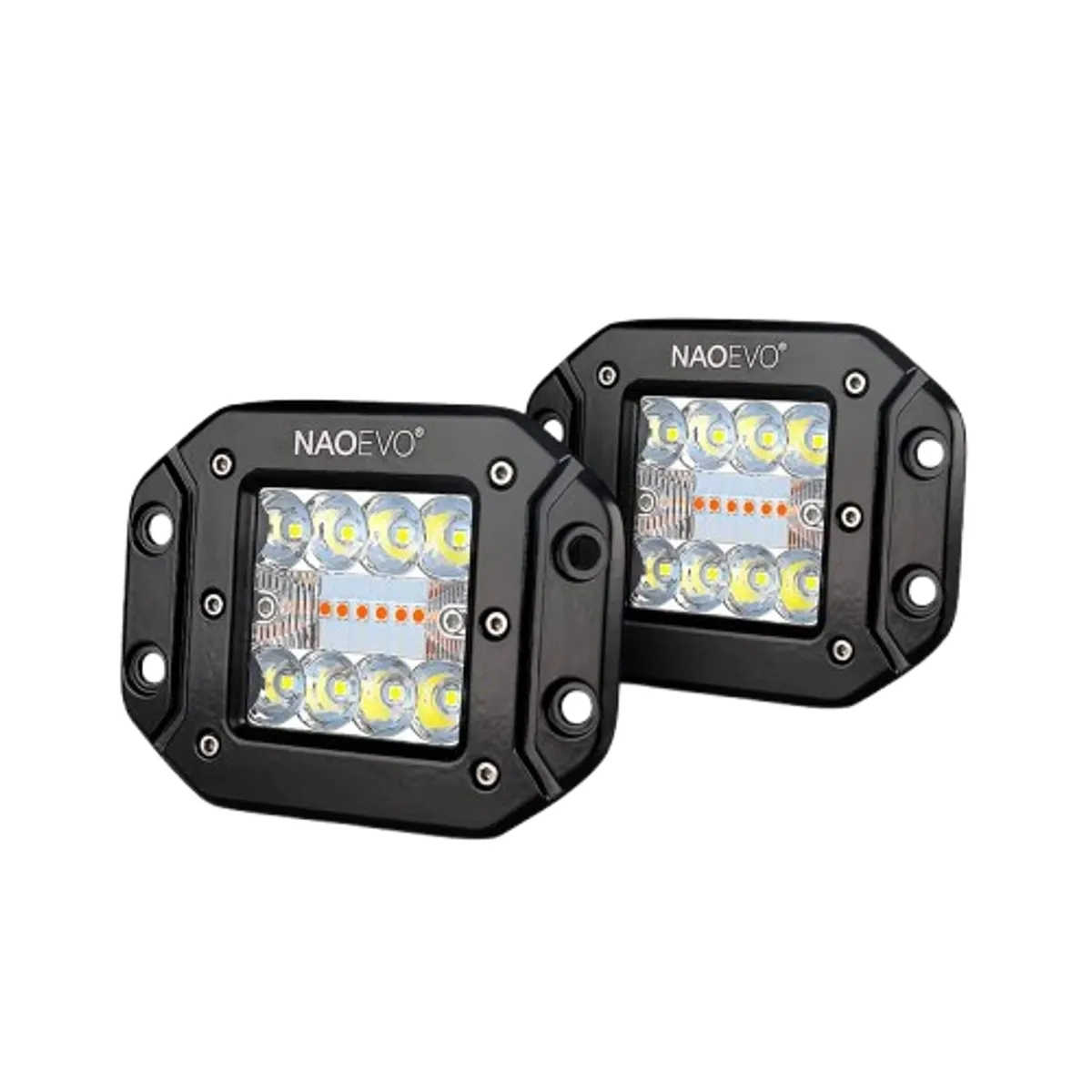 NAOEVO - Barra Led 5” 7200LM Reflector Dual NAOEVO