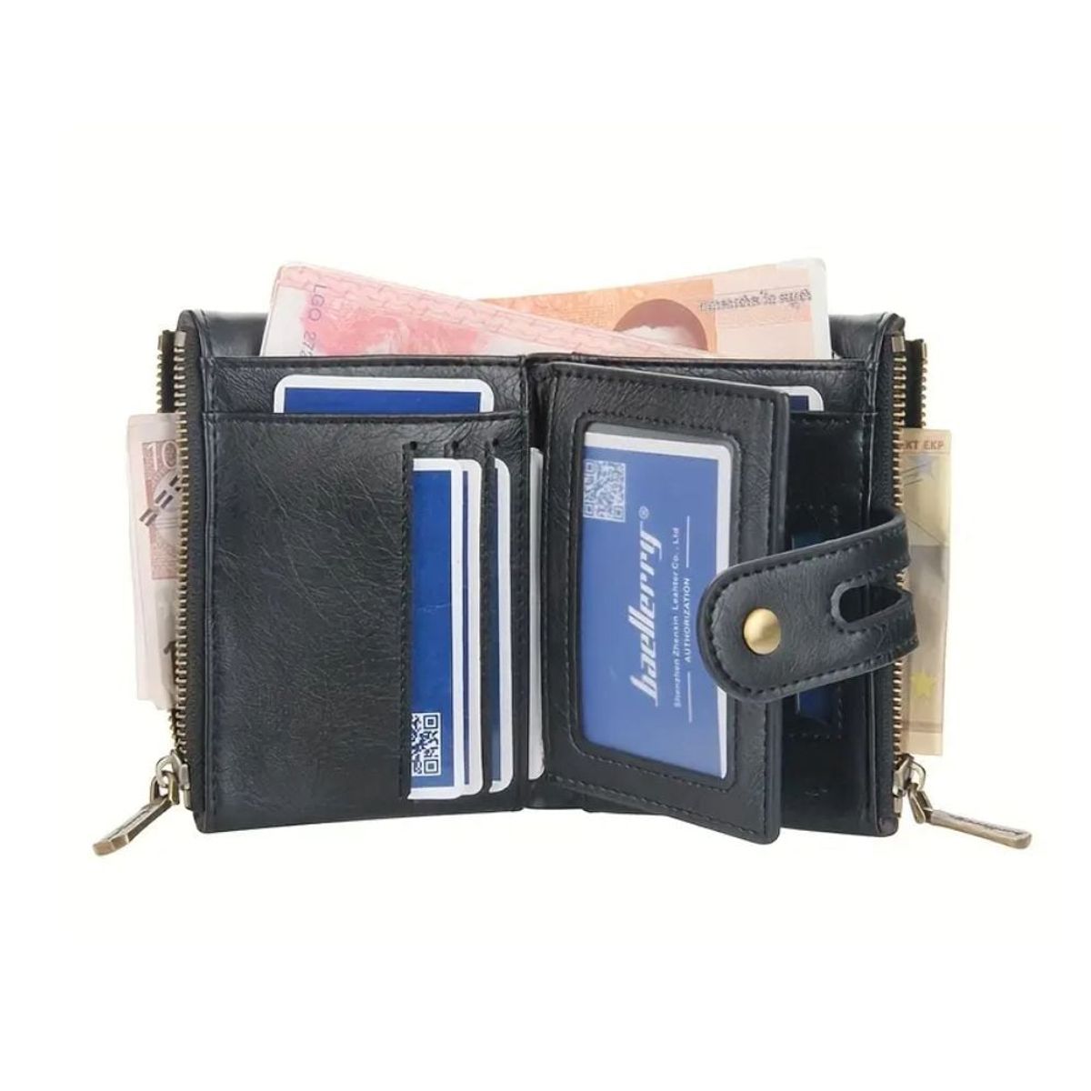 BAELLERRY - Billetera Baellerry Doble Cuerpo Corto Retro