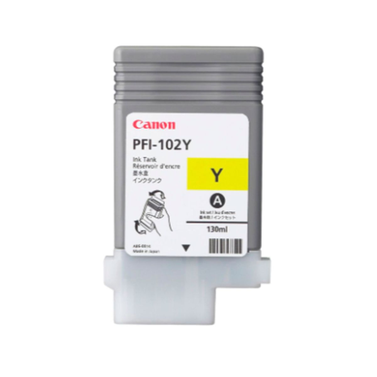 CANON - CARTUCHO DE TINTA CANON PFI-102 AMARILLO PN FAICAV0898B001AA