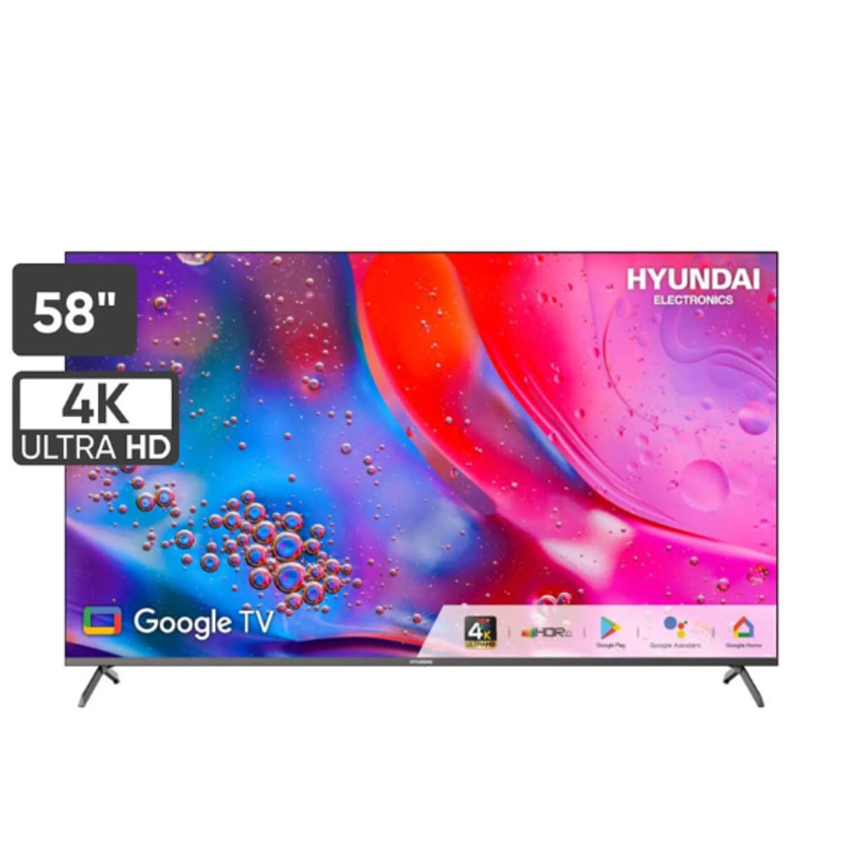 HYUNDAI - Televisor HYUNDAI 58  GOOGLE TV 4K UHD LED HYLED5809G4KM