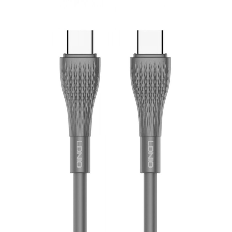 LDNIO - Cable Ldnio LC671C de Carga Rápida y Data USB-C a USB-C 65w de 1 m